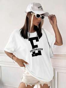 Women T-Shirts - 白色 - 查看 3