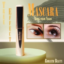 Mascara de pestañas lavable y brinda alargamiento, mascara de pestañas voluminizadora Panorama a prueba de agua, Ojos visiblemente más grandes, Mascara de pestañas a prueba de agua Voluminous Original Negro