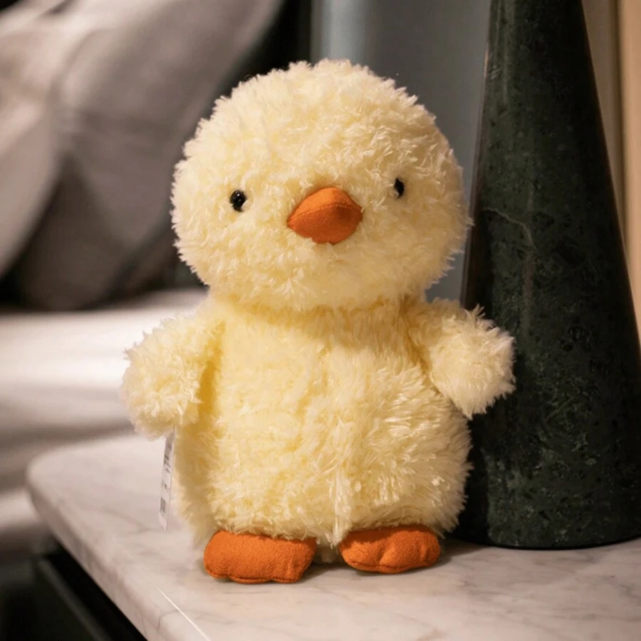1 pieza Juguete de peluche de pollo amarillo - Multicolor - Ver 1