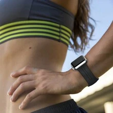 1 Piece Silicone Sport Watch Band For Apple Watch - 42mm/44mm/45mm/49mm - View 5