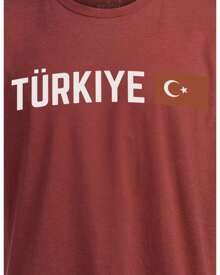 Turkey - Turkiye Red Tee Shirt | Turkish Pride Istanbul T-Shirt For Men - Red - View 4