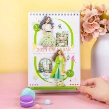 30入組時尚街拍風格 PET 貼紙，大尺寸角色和計畫材料裝飾貼紙 - 彩色 - 查看 6