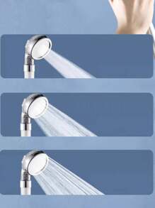 Cabezal de ducha con filtro y boquilla con purificación de agua y aumento de la presión, eliminación de cloro, filtro suave de PP para agua