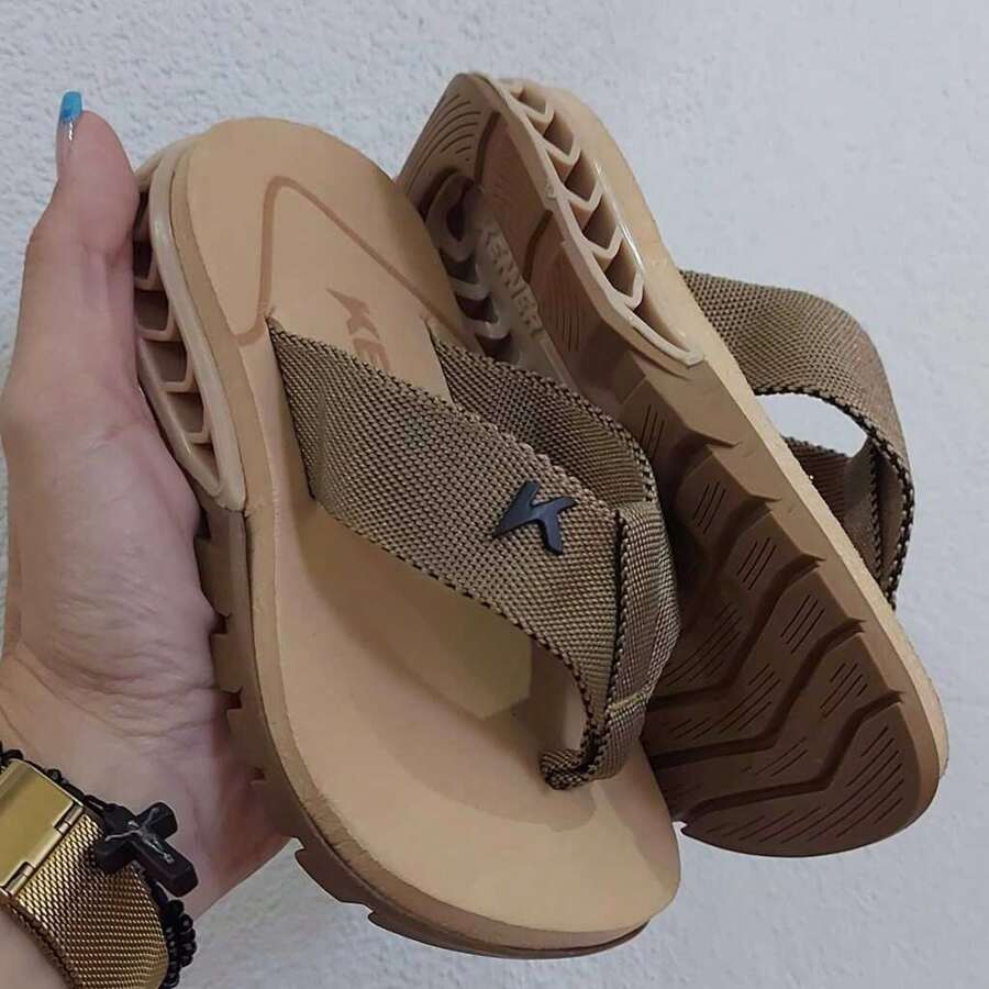 Kids Fashion Slippers - Màu be - Xem 1