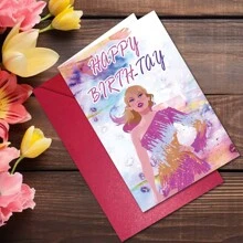1pc, Funny Birthday Card With Envelope For Girls For Women, Birthday Card For Daughter Birthday Card For Girlfriend Best Friend Sister, Unique Birthday Gifts, Birthday Decorations - Card G - View 3