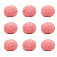 1入組擠壓玩具，新穎有趣的壓力緩解玩具，TPR材質 - 淺粉色 - 查看 7