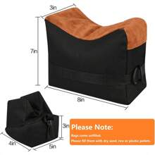 Shooting Rest Bags, Shooting Bags, Rest Front & Rear Support Sandbag Stand Holders With 600 Denier Polyester For Rifle Hunting - Black - View 7