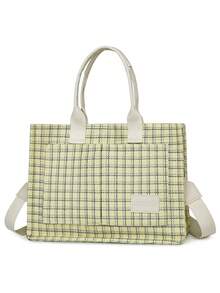 Túi tote di động đi chơi, túi cầm tay, túi xách, túi đeo chéo - Màu vàng - Xem 2