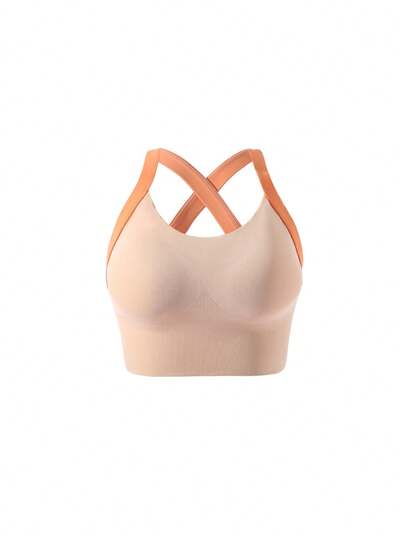 Gym Push Up BH Women Sports Back Closure High Impact Workout Sport Fitness Wear Yoga Brassiere Sportswear, Lingerie view 7