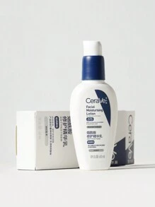 CeraVe PM 面部保湿乳液，含透明质酸和烟酰胺，60ml，适合中性至干性皮肤，超轻盈，含有 3 种必需神经酰胺和透明质酸 - 60ml - 查看 6