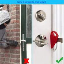 Anti-Theft Lock - 紅色 - 查看 7