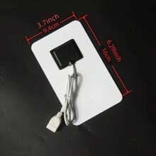 1 件太阳能便携式充电板户外防水太阳能 USB 充电器适用于户外旅行和露营、移动电源、手机充电宝、手电筒、风扇 - 彩色 - 查看 12