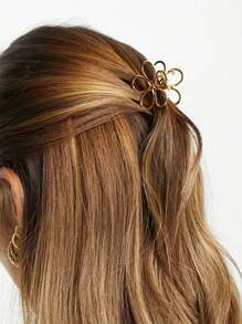 Kẹp tóc hình hoa nhỏ bằng hợp kim dành cho nữ, kiểu tóc buộc nửa đầu, kẹp tóc cánh hoa thanh lịch và tinh tế, kẹp tóc đuôi ngựa sành điệu, kẹp hoa, phụ kiện tóc, kẹp càng cua, kẹp hàm tóc, kẹp cài tóc, kẹp tóc thường ngày mùa thu đông cho trang phục đi nghỉ mát, phụ kiện cần thiết cho kỳ nghỉ hè ở bãi biển dành cho nữ - hoa huệ nở hoa - Xem 12