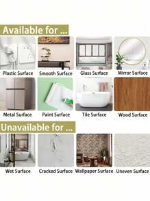 1 Roll, 50m Waterproof Floor/Wall Self-Adhesive Sealant Tape, For Ceramic Tile Seam Edges, Home Decor, Stickers, Wall Decal, Vinyl Decal For Home Decorations, Spring Decoration Items Refresh Your Home, Rama Decoration Stickers - Multicolor - View 7