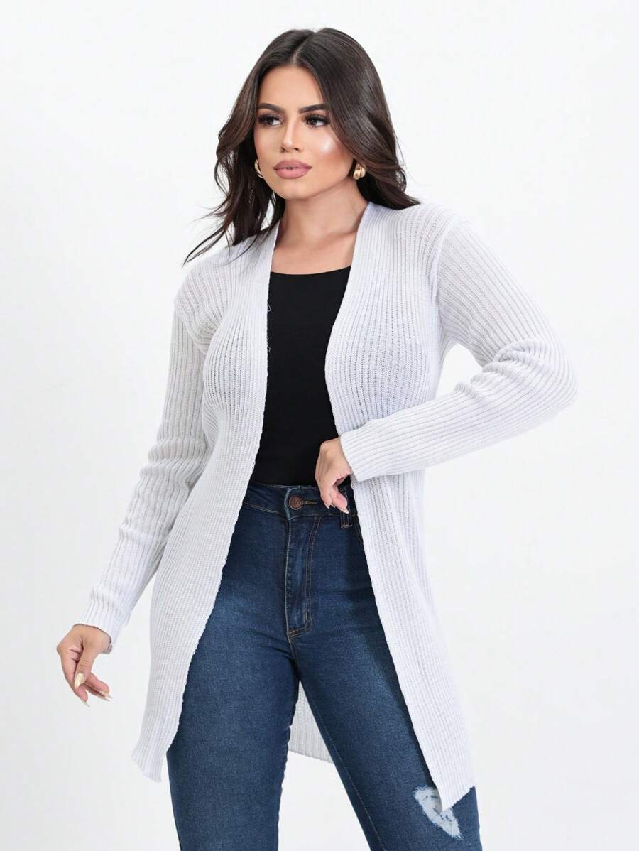 Women Cardigans - 白色 - 查看 1
