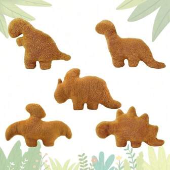 1 pieza Nuevo peluche de dinosaurio en forma de nugget de pollo, almohada de dinosaurio nugget realista e interesante relleno de peluche como regalo de cumpleaños o festival para niños y niñas, decoración de habitación, juguetes, juguetes para niñas, dinosaurio, juguetes, juguetes para niñas, dinosaurio, juguete suave, juguetes de peluche, juguetes para niñas, chica de televisión, Fortnight, juguete suave, Pascua, juguetes para niños, póster de chica de televisión