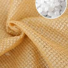 1入戶外米色遮陽網，加厚遮光網帶有邊緣包裝和穿孔設計，適用於陽台，車庫，後院，游泳池，草坪，戶外活動