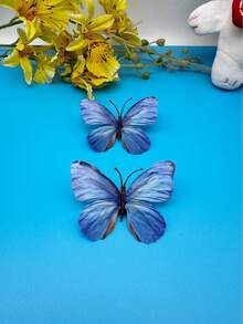 New Detachable Fairy Round Tail Simulation Butterfly Fashionable Versatile Sandal Accessory Shoe Ornament