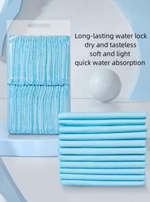 20入組/100入組厚實一次性寵物訓練墊，具除臭和吸水性能，並採用防漏設計，可有效防止狗狗尿液外洩