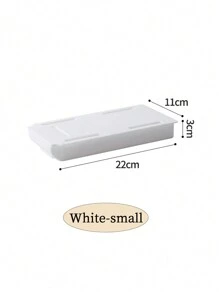 1 pezzo Contenitore da scrivania con spazio di archiviazione extra capiente, design estraibile, senza bisogno di forare, ideale per decorazioni autunnali, feste, stanza, casa, camera da letto, sole e viaggi