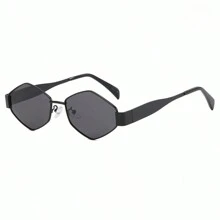 New Rhombus Fashionable Women Fashion Glasses, Summer Beach Party Glasses, Y2K Style, Suitable For Driving, Travel, Party, Outfit, Gift For Friends For Summer Beach Vacation,Outdoor,Travel