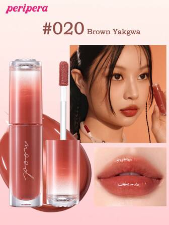 Peripera K-Beauty  Ink Mood Glowy Tint, Water Bare Tint, Mirror Watery Lip Gloss, Glass Lip Gloss, Lip-Plumping, Naturally Moisturizing, Lightweight, Glow-Boosting, Long-Lasting, Comfortable, Non-Sticky, Mask Friendly, No White Film, K-Beauty, Korean Makeup