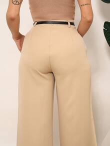 Women Pants - Màu be - Xem 6