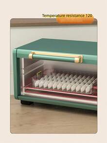 1pc  Dumpling Box For Household Use As Kitchen Fridge Organizer, Special Box For Quick Freezing, Sealing And Fresh-Keeping Of Wontons, Dumplings And Spring Rolls - White - View 6