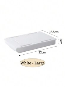 1 pezzo Contenitore da scrivania con spazio di archiviazione extra capiente, design estraibile, senza bisogno di forare, ideale per decorazioni autunnali, feste, stanza, casa, camera da letto, sole e viaggi