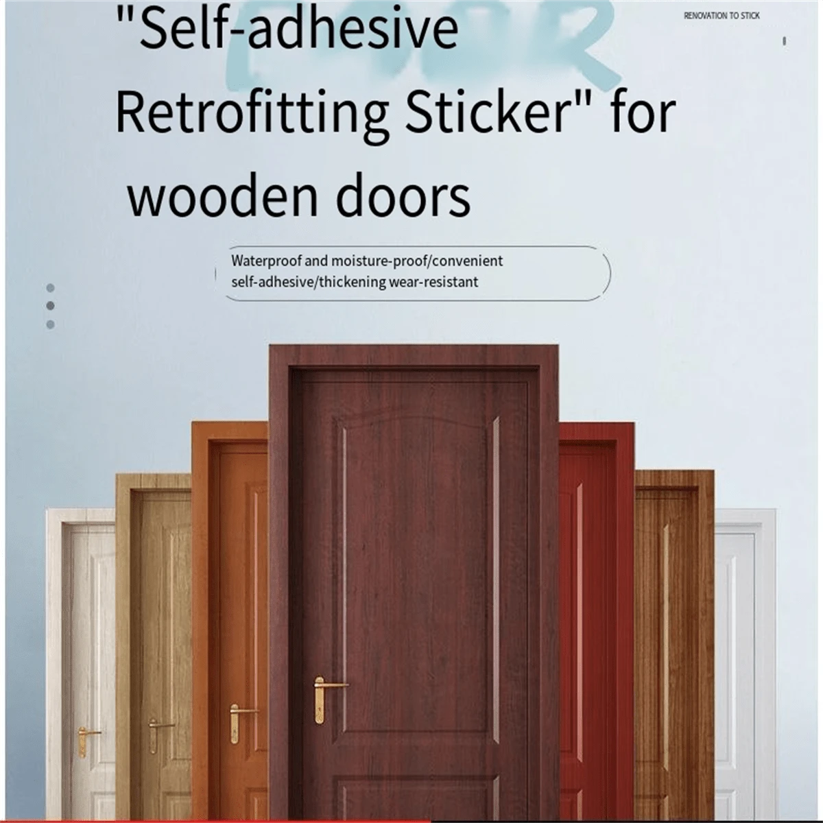 New Summer HighEnd SelfAdhesive Furniture Renovation Sticker For