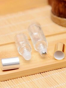 5ml/10ml彩色霧面玻璃滾珠瓶，適用於精油、眼霜、香水、按摩，空瓶可加注 - 彩色 - 查看 5