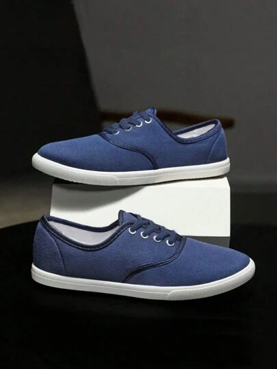 Athletic Canvas Soft-Sole Lightweight Running Shoes For Men And Women, Low-Cut Training Sports Shoes