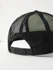 1顶男女通用字母“我爱帅气老爸”印花棒球帽，可调节户外帽檐，适合春秋季、旅行、海滩、Y2K风格、老爹帽、网眼卡车帽，最佳节日礼物 - 多色 400針 - 查看 12