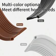 門底止風器帶滴邊密封條，臥室防塵防蟲隔音門封帶 - 彩色 - 查看 10