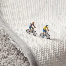 1pc Cute Blue Shell Shaped Bath Mat, Super Soft & Absorbent Microfiber Plush Non-Slip Bathroom Rug, Bath Mat/Doormat, 19.3x22 Inches - Blue - View 5