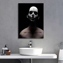 1 bức tranh nghệ thuật tượng trưng cho trang trí tường, chân dung quý cô theo phong cách cổ điển, tượng nữ thần tự do, áp phích in canvas, trang trí phòng tắm, trang trí phòng khách và phòng, không khung - Nhiều màu - Xem 33