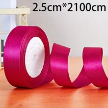 25 Yards Bandrolle für Stricken, Häkeln, Mützen, Hochzeitstorten, DIY Geschenkverpackung, Szenendekor, Feste, Raum, Fenster, Flur und Bürodekoration. Polyesterband mit vielseitigem Stil, kein Batterie oder Strom nötig, federlos. 1 Rolle Satinband in verschiedenen Farben, geeignet für Backen, Geschenkverpackung, Basteln, Haarzubehör, Hochzeitsdekoration, Nähen, Einladungen, Blumensträuße, Weihnachten, Valentinstag, Hochzeit, Geburtstagspartys' Dekoration, Weihnachten