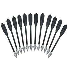 12Pcs 6.7" Crossbow Bolts Aluminum Blade Arrows Hunting For Mini Pistol Crossbow - الأسود - مشاهدة 3