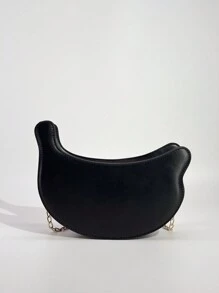 حقيبة كتف بتصميم مبتكر بنمط الفواكه - حقيبة كتف على شكل موزة عصرية للفتيات