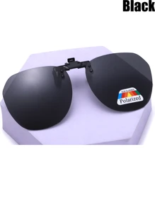 Flip-Up Polarized Clip-On Sunglasses, Lightweight And Portable. Suitable For Women, Ideal For Driving And Fishing Glasses Accessories For Women