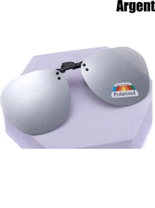 Flip-Up Polarized Clip-On Sunglasses, Lightweight And Portable. Suitable For Women, Ideal For Driving And Fishing Glasses Accessories For Women