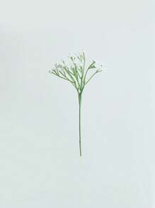 6 件/12 件/18 件 - 白色满天星人造白色假花满天星 DIY 花艺花束布置婚礼派对花束中心装饰花艺布置和装饰家居装饰（不含花瓶）、情人节、礼物生日毕业返校房间装饰学校用品、假植物 - 白色 - 查看 8