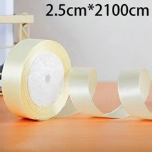 25 Yards Bandrolle für Stricken, Häkeln, Mützen, Hochzeitstorten, DIY Geschenkverpackung, Szenendekor, Feste, Raum, Fenster, Flur und Bürodekoration. Polyesterband mit vielseitigem Stil, kein Batterie oder Strom nötig, federlos. 1 Rolle Satinband in verschiedenen Farben, geeignet für Backen, Geschenkverpackung, Basteln, Haarzubehör, Hochzeitsdekoration, Nähen, Einladungen, Blumensträuße, Weihnachten, Valentinstag, Hochzeit, Geburtstagspartys' Dekoration, Weihnachten