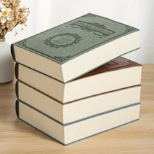 1 cuốn sổ tay đơn 736 trang có trang trong trống với giá trị thẩm mỹ cao và bề mặt da mềm mại dành cho sinh viên đại học A5 Sổ vẽ tối giản, Sổ tay kinh doanh siêu dày, Nhật ký phác thảo DIY mới mẻ và đơn giản - Màu xanh lam - Xem 2