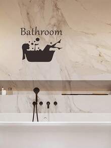 1/5/10入組15cm x 21cm美麗浴室門窗壁貼，家居裝飾壁畫貼紙 - 彩色 - 查看 6