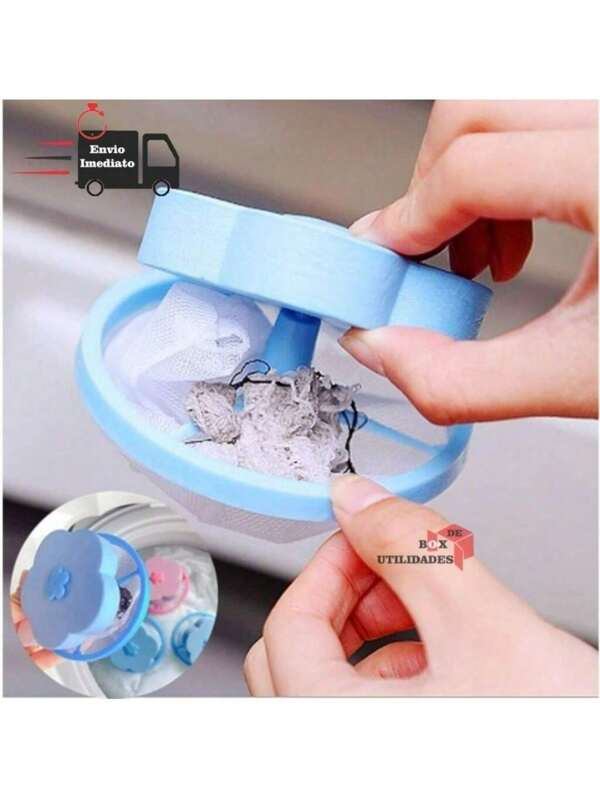 Coletor De Pelos Fiapo Reutilizável Flutuante Máquina De Lavar Roupa Promoção