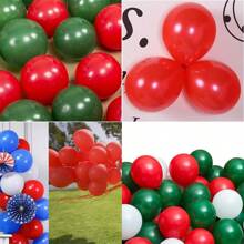 Globos de látex rojos de 5/10/12/18 pulgadas, globos de helio de alta calidad adecuados para fiestas de cumpleaños, bodas, aniversarios o decoraciones del Día de San Valentín (con cinta roja), de vuelta al colegio Día de San Valentín