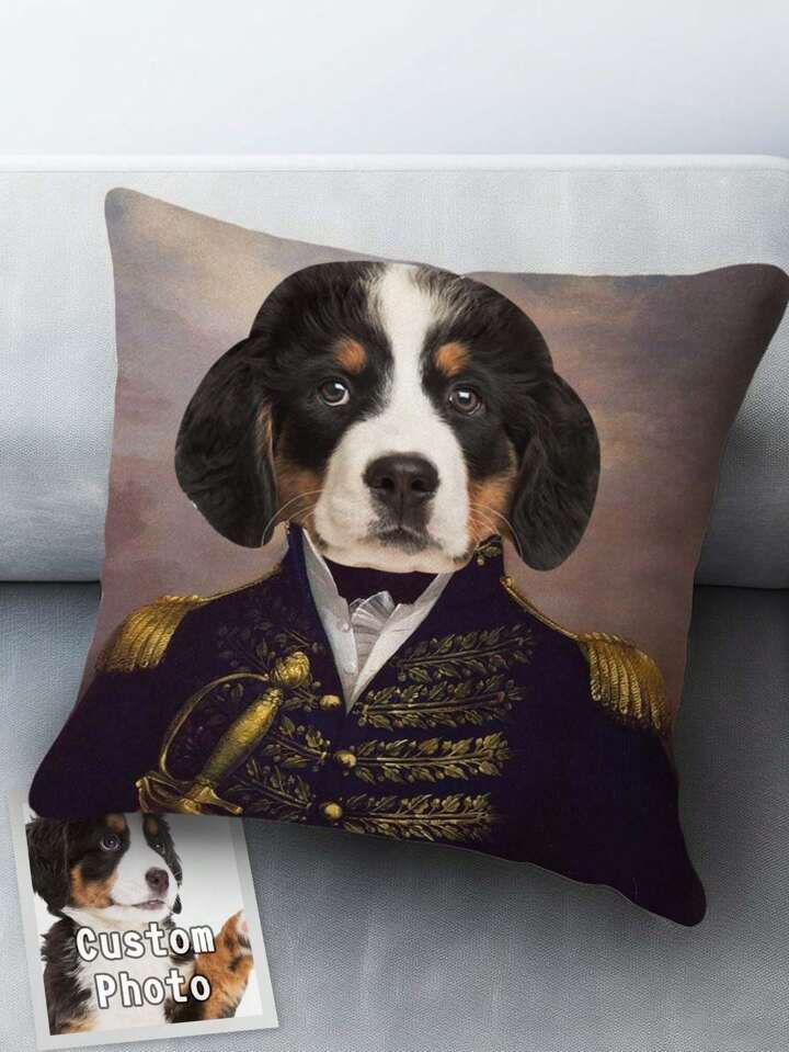 1pc Custom Pet Designs Special For Your Little Paws Collage Pillow Case Personalized Crystal Velvet Pillow Case 3 Sizes 40x40cm 45x45cm 50x50cm Pillow Case Only Great For Living Room Bedroom Sofa