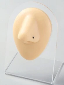 CIZME 15 Stücke stilvolle Nasenpiercing-Schmucksets aus Edelstahl mit Nasenstiften, Nasenringen und U-förmigen, L-förmigen Nasennadeln in 20G, Herz- und Sternmuster für verschiedene Anlässe, Valentinstag-Nasenpiercing-Schmuck