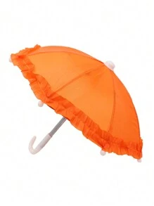 1 件娃娃风格时尚雨伞、摄影道具、雨天仙子